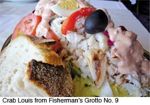 Crab Louis: Fisherman's Grotto No. 9